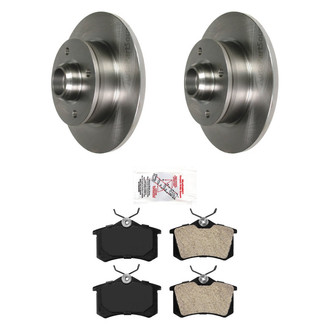AmeriBRAKES® - AmeriPRO Brake Rotors with Brake Pads