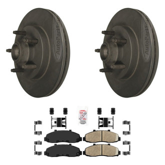 AmeriBRAKES® - AmeriPLATINUM Brake Rotors with Brake Pads