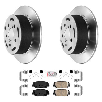 AmeriBRAKES® - AmeriPLATINUM Brake Rotors with Brake Pads