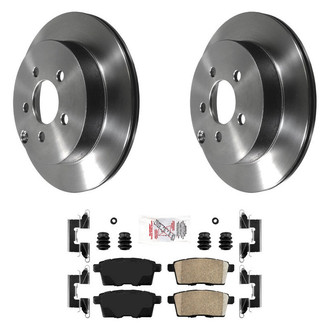 AmeriBRAKES® - AmeriPLATINUM Brake Rotors with Brake Pads
