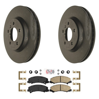AmeriBRAKES® - AmeriPLATINUM Brake Rotors with Brake Pads
