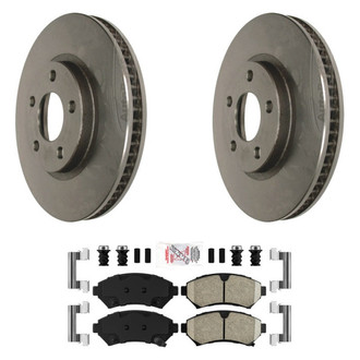 AmeriBRAKES® - AmeriPLATINUM Brake Rotors with Brake Pads