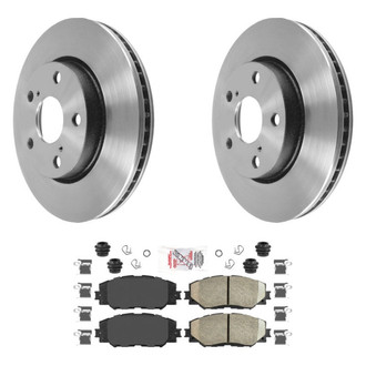 AmeriBRAKES® - AmeriPLATINUM Brake Rotors with Brake Pads