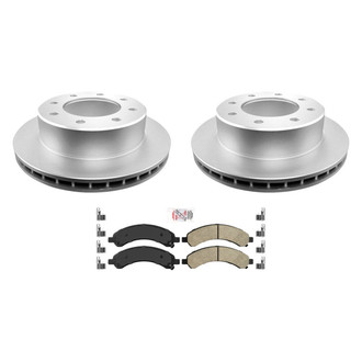 AmeriBRAKES® - AmeriPRO™ Plain Rear Brake Kit with Ceramic Pads