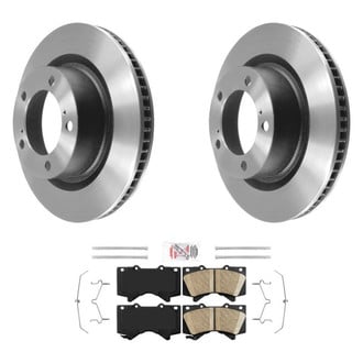 AmeriBRAKES® - AmeriPLATINUM Brake Rotors with Brake Pads