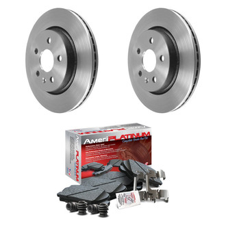 AmeriBRAKES® - AmeriPLATINUM Brake Rotors with Brake Pads