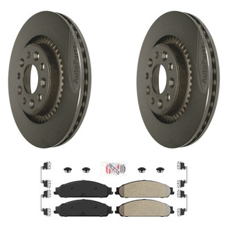 AmeriBRAKES® - AmeriPLATINUM Brake Rotors with Brake Pads