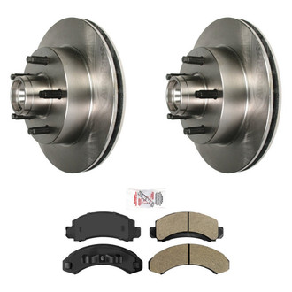 AmeriBRAKES® - AmeriPRO Brake Rotors with Brake Pads