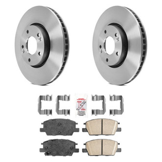 AmeriBRAKES® - AmeriPLATINUM Brake Rotors with Brake Pads