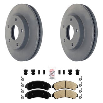 AmeriBRAKES® - AmeriPLATINUM™ Front Brake Kit with Ceramic Pads
