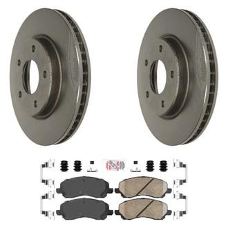 AmeriBRAKES® - AmeriPLATINUM Brake Rotors with Brake Pads