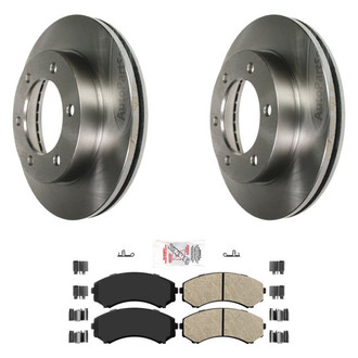 AmeriBRAKES® - AmeriPRO Brake Rotors with Brake Pads