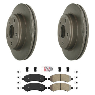AmeriBRAKES® - AmeriPLATINUM Brake Rotors with Brake Pads
