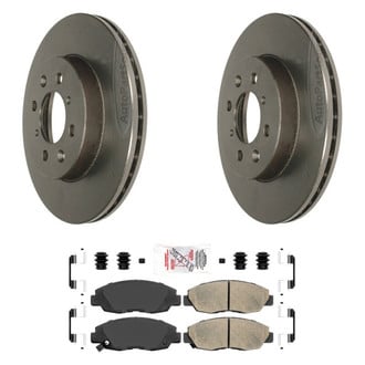 AmeriBRAKES® - AmeriPLATINUM™ Front Brake Kit with Ceramic Pads