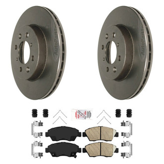 AmeriBRAKES® - AmeriPLATINUM Brake Rotors with Brake Pads