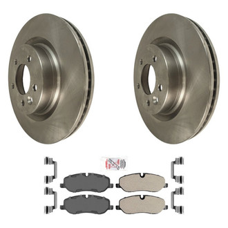 AmeriBRAKES® - AmeriPRO Brake Rotors with Brake Pads