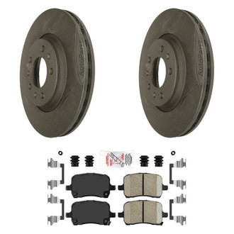 AmeriBRAKES® - AmeriPLATINUM Brake Rotors with Brake Pads