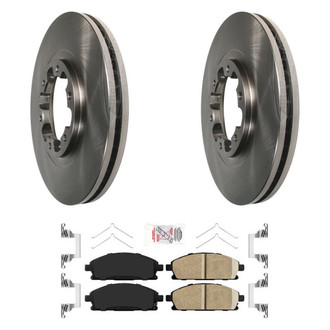 AmeriBRAKES® - AmeriPRO™ Plain Front Brake Kit with Ceramic Pads