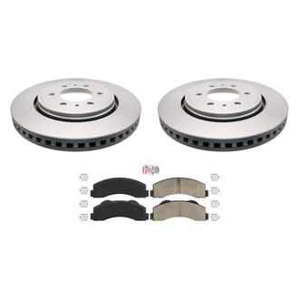 AmeriBRAKES® - AmeriPRO™ Plain Front Brake Kit with Ceramic Pads