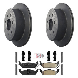 AmeriBRAKES® - AmeriPLATINUM Brake Rotors with Brake Pads