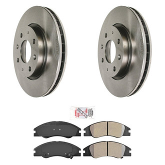 AmeriBRAKES® - AmeriPRO Brake Rotors with Brake Pads