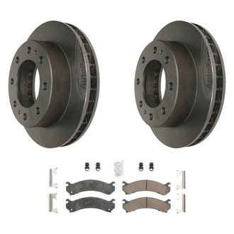 AmeriBRAKES® - AmeriPLATINUM Brake Rotors with Brake Pads