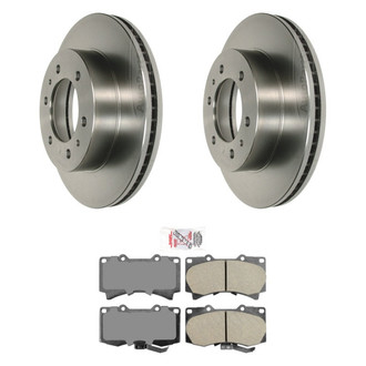 AmeriBRAKES® - AmeriPRO Brake Rotors with Brake Pads