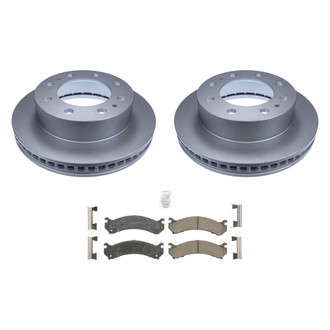 AmeriBRAKES® - AmeriPRO™ Plain Front Brake Kit with Ceramic Pads