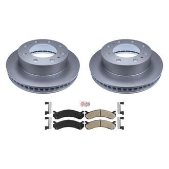 AmeriBRAKES® - AmeriPRO™ Plain Front Brake Kit with Ceramic Pads