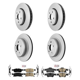 AmeriBRAKES® - AmeriPRO™ Plain Brake Kit with Ceramic Pads