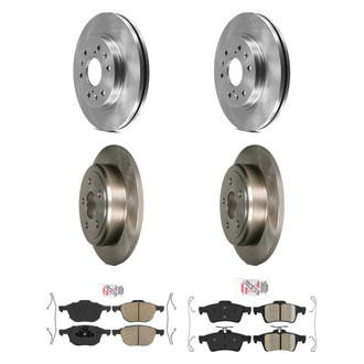 AmeriBRAKES® - AmeriPRO Brake Rotors with Brake Pads