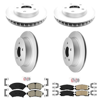 AmeriBRAKES® - AmeriPRO Brake Rotors with Brake Pads