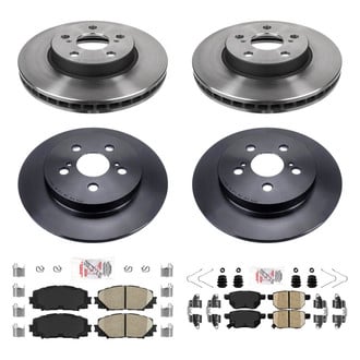 AmeriBRAKES® - AmeriPLATINUM Brake Rotors with Brake Pads