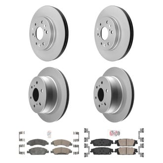 AmeriBRAKES® - AmeriPRO Brake Rotors with Brake Pads