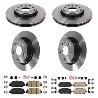 AmeriBRAKES® - AmeriPLATINUM Brake Rotors with Brake Pads