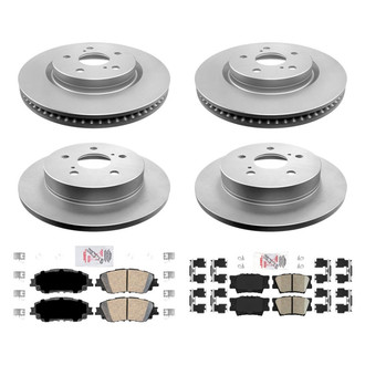 AmeriBRAKES® - AmeriPRO Brake Rotors with Brake Pads
