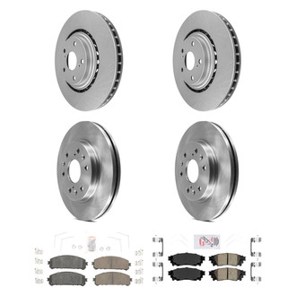 AmeriBRAKES® - AmeriPRO Brake Rotors with Brake Pads