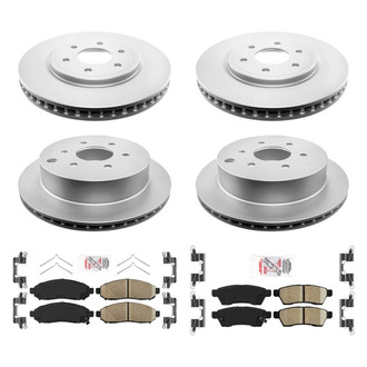 AmeriBRAKES® - AmeriPRO Brake Rotors with Brake Pads