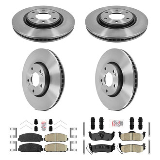 AmeriBRAKES® - AmeriPLATINUM Brake Rotors with Brake Pads