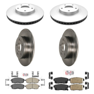 AmeriBRAKES® - AmeriPRO™ Plain Brake Kit with Ceramic Pads