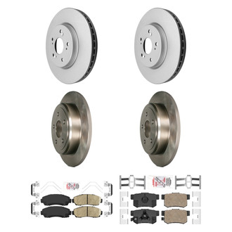 AmeriBRAKES® - AmeriPRO Brake Rotors with Brake Pads