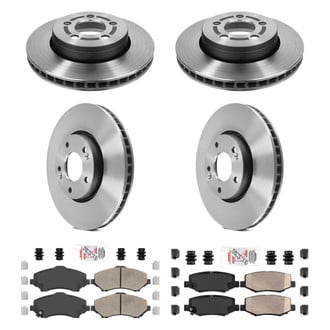 AmeriBRAKES® - AmeriPLATINUM™ Brake Kit with Ceramic Pads