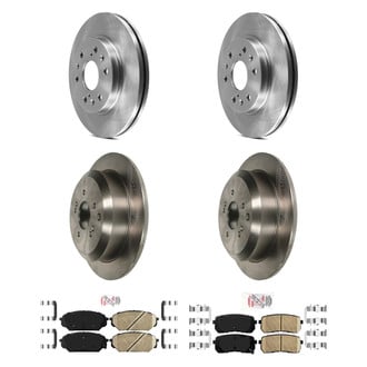 AmeriBRAKES® - AmeriPRO Brake Rotors with Brake Pads