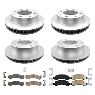 AmeriBRAKES® - AmeriPRO™ Plain Brake Kit with Ceramic Pads
