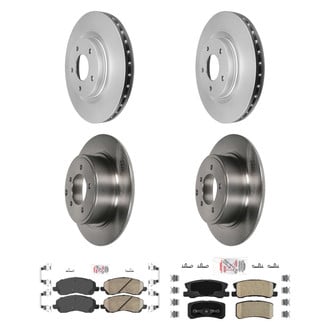 AmeriBRAKES® - AmeriPRO Brake Rotors with Brake Pads
