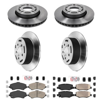 AmeriBRAKES® - AmeriPLATINUM Brake Rotors with Brake Pads