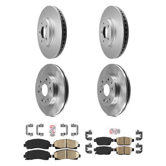 AmeriBRAKES® - AmeriPRO Brake Rotors with Brake Pads