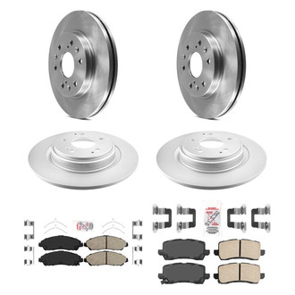 AmeriBRAKES® - AmeriPRO Brake Rotors with Brake Pads