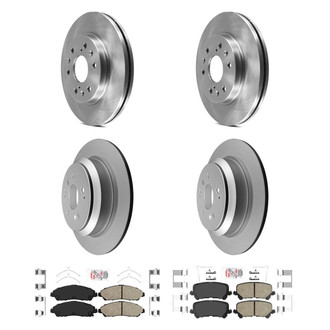AmeriBRAKES® - AmeriPRO Brake Rotors with Brake Pads