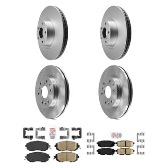 AmeriBRAKES® - AmeriPRO Brake Rotors with Brake Pads